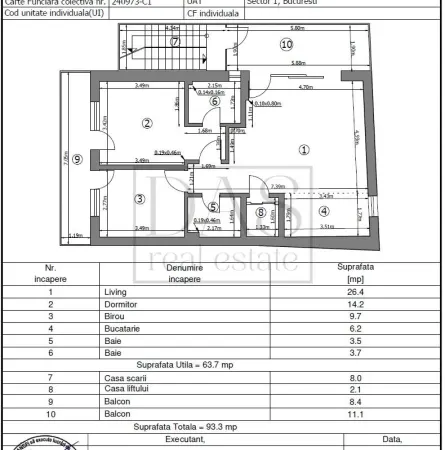 Apartament 3 camere București - poza 8