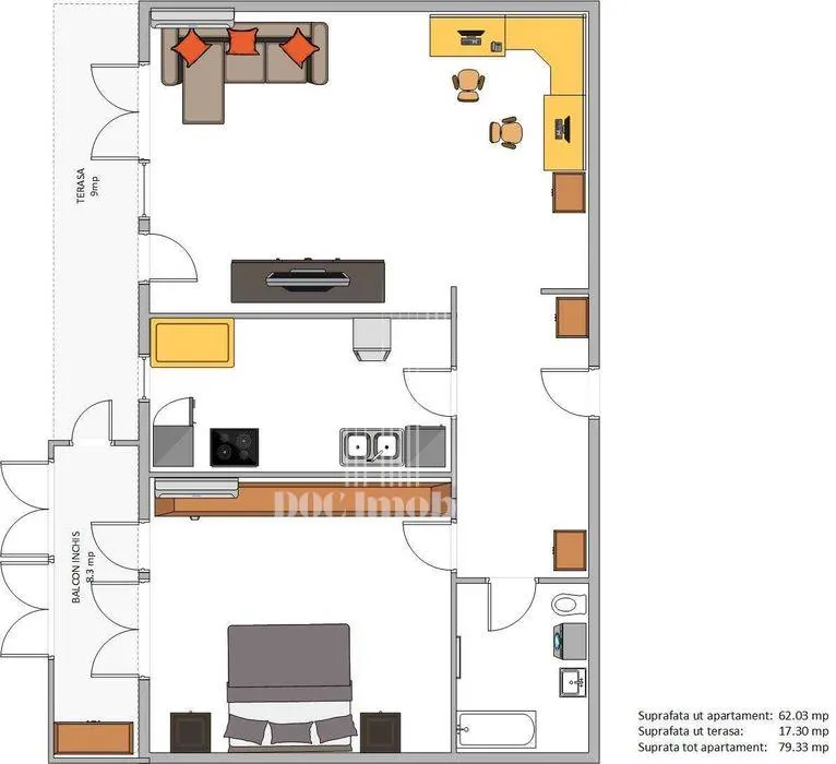 2 camere | Prelungirea Ghencea | 2 parcari | Smart Home | - foto 5