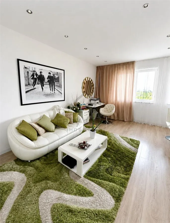 2 camere 64 mp | Amenajat cu designer | Etaj 10 | Vedere panoramica - foto 1