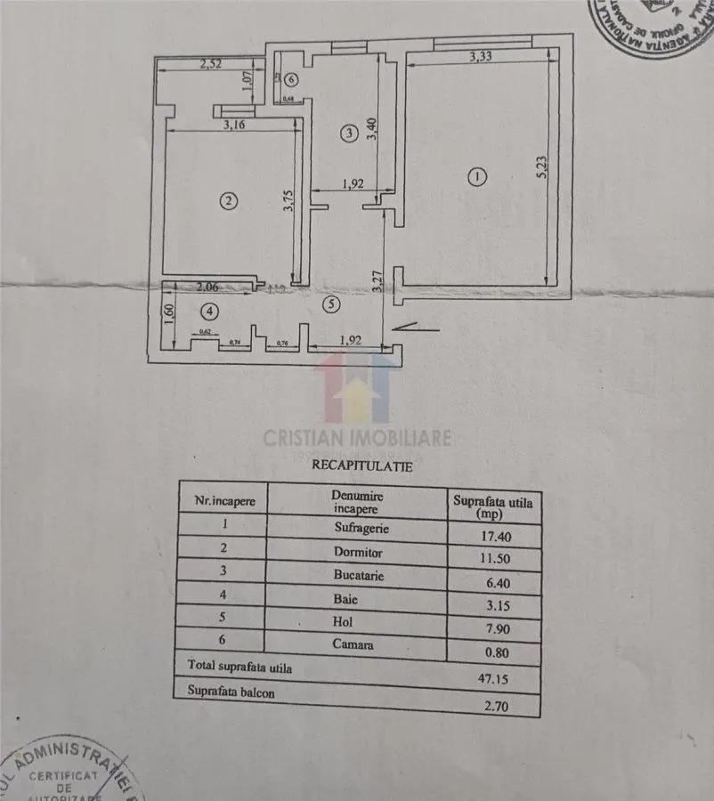 SUPER PRET 2 camere, confort 1 zona Hipodrom, etaj 2 - foto 7