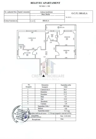 Apartament 3 camere Brăila - poza 2