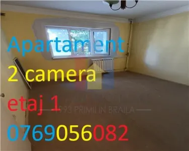 Etaj 1 , Dorobanti Ap 2 camere confort 1 Decomandat -liber - Braila