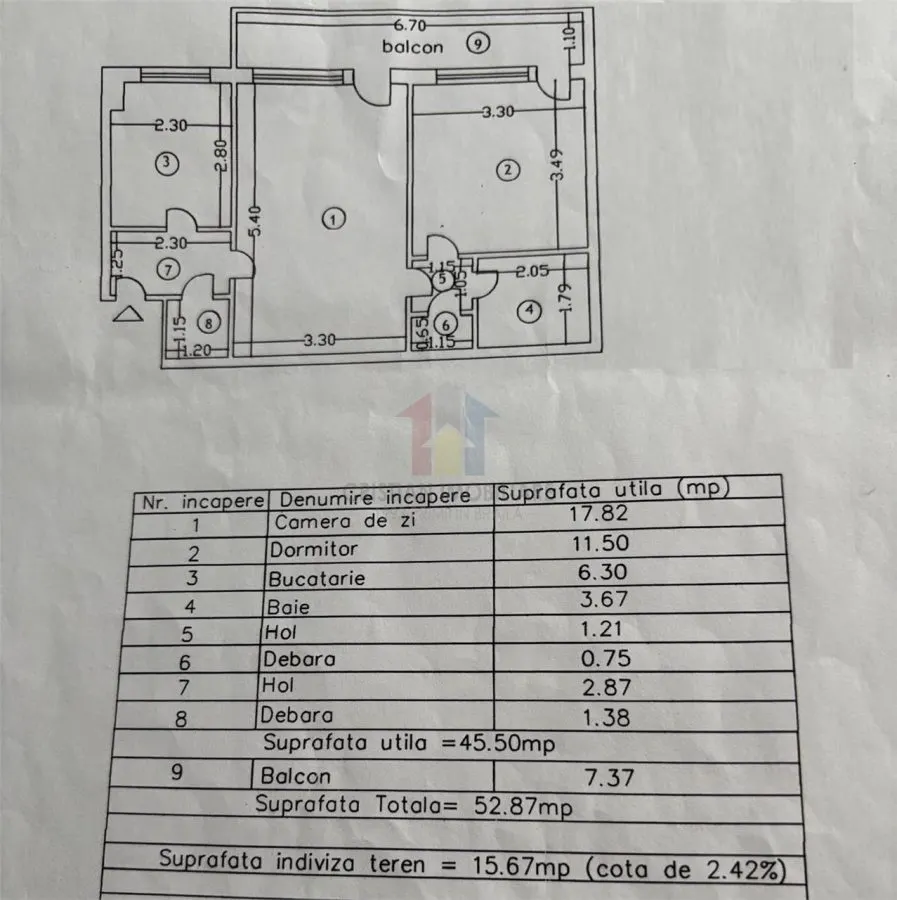 Apartament 2 camere , etaj 2, Piata Mare, mobilat utilat. totul nou - foto 19