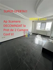 SUPER OFERTA! 3 camere Decomandat, 68 mp, Calarasi IV - Braila