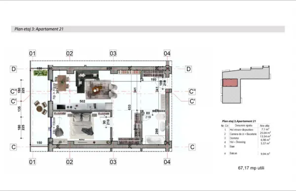 Apartament 2 camere București - poza 14