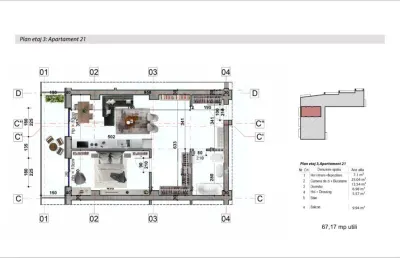 Apartament 2 camere București - poza 14