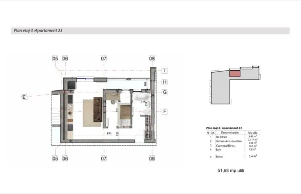 Apartament 2 camere București - poza 5