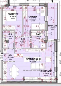 Apartament nou,  cu 3 camere, finisat. Strada Somesului, Floresti - foto 14