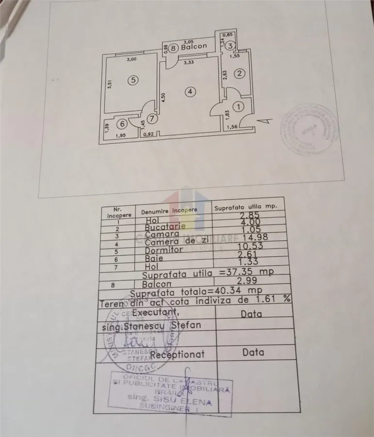 Apartament  2 camere etaj 2,  Obor  Liber - foto 8