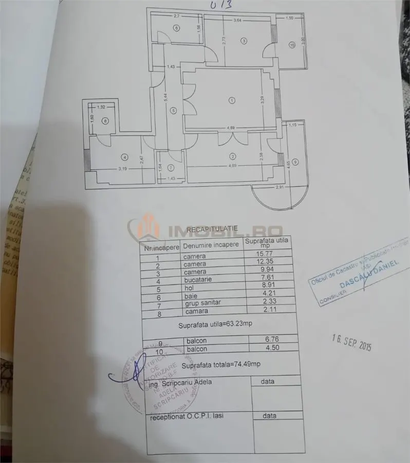 Apartament 3 camere Iași - poza 1