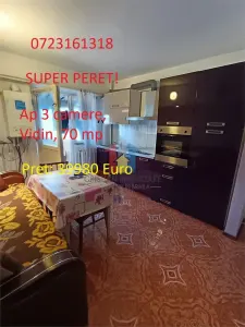 SUPER PRET! Ap 3 camere, Decomandat, zona Vidin Etaj 4/5, 70mp - Braila