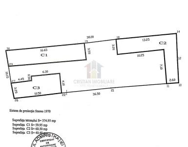 TEREN /Casa demolabila, teren 375 mp, toate utilitatile, Brailita - foto 8
