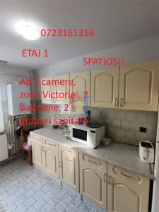 ETAJ  1, Ap 3 camere zona Garii, SPATIOS, 2 vederi, 2 balcoane - foto 1