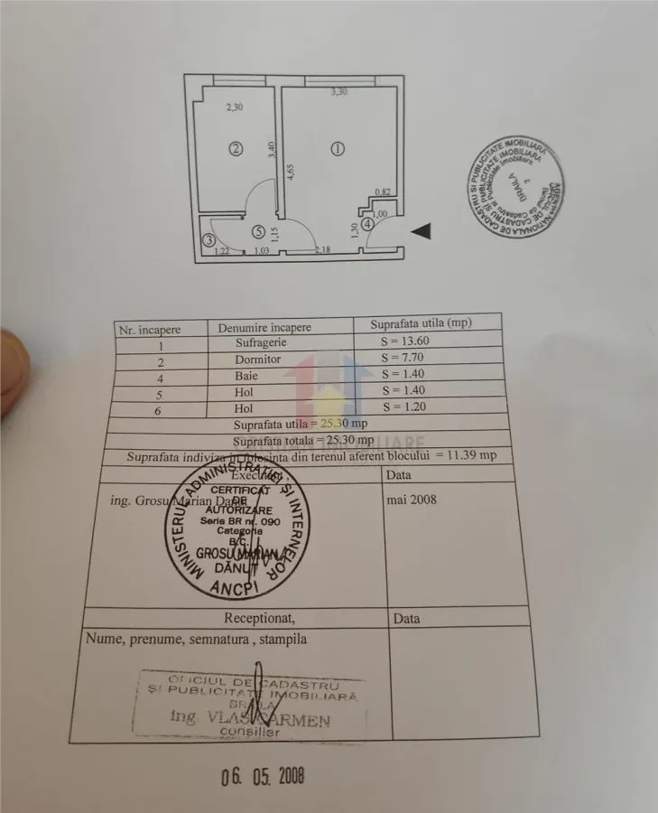 Totul Nou! Garsoniera, 25 mp, etaj 1, Obor - Lic.Cerna - foto 5