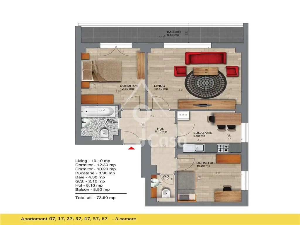 Apartament 3 Camere Metrou Berceni - foto 6