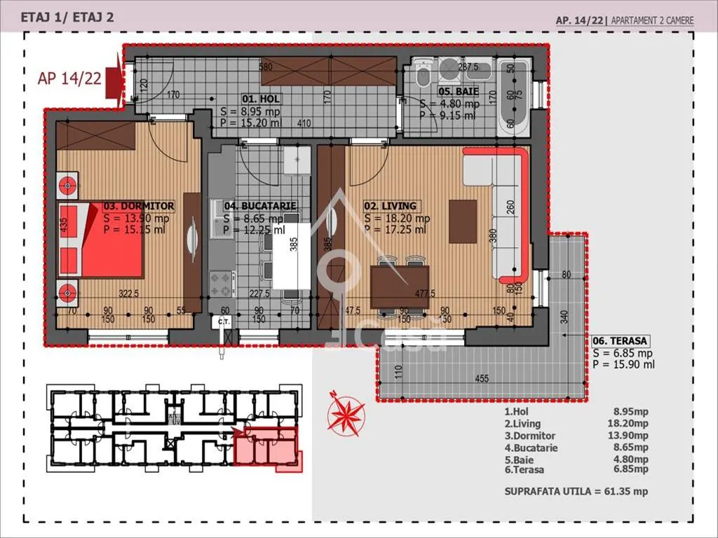 Apartament 2 Camere | 0 Comision | Oltenitei - foto 7