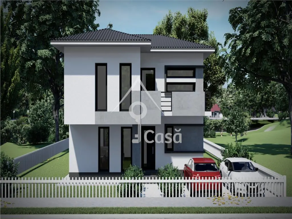 Casa arhitectura moderna - foto 1