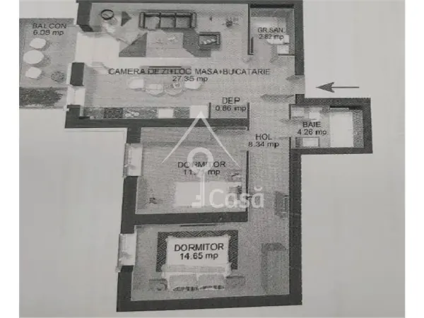 Apartament 3 camere București - poza 13