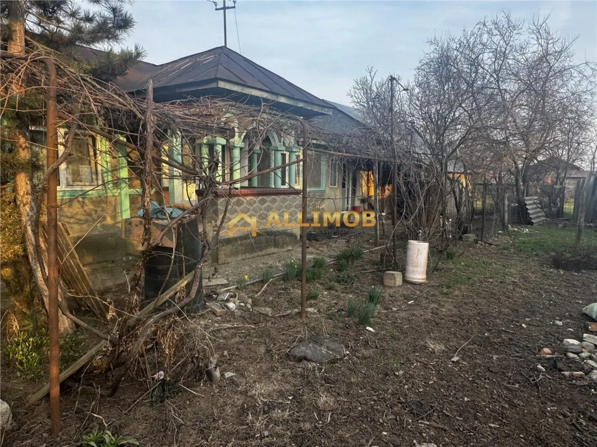 Casa batraneasca si teren 758 mp in Negoiesti. - foto 2