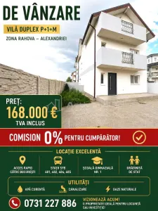 VANZARE - Casa  sau  SPATIU COMERCIAL - Locuinta si /sau Afacere - Vila -- 168000E tva inclus - Rahova – Alexandriei – Leroy Merlin - COMISION 0 ! - Bucuresti