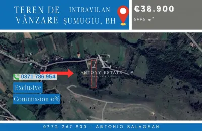 Antony Estate | Teren intravilan, de vanzare - Sumugiu, BH - foto 1