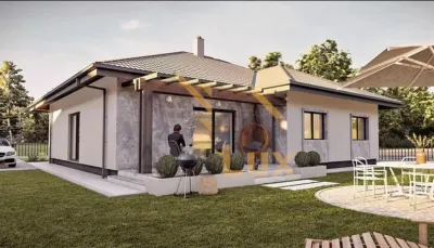 Casa la rosu de vânzare in Mocira - foto 1