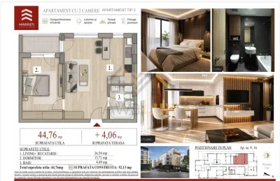 Apartament de vânzare pe Aleea Marasti - Baia Mare