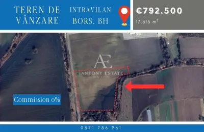 Antony Estate | Teren Intravilan de vanzare- Bors - Bors