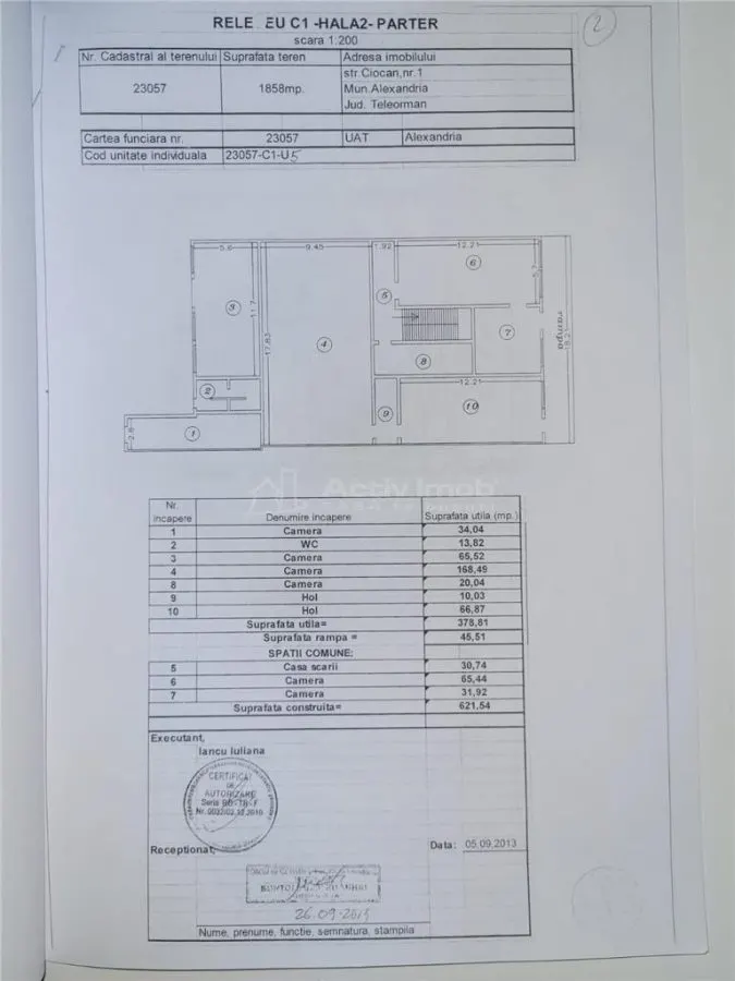 Hală productie  spatiu industrial  si birouri Alexandria - foto 16
