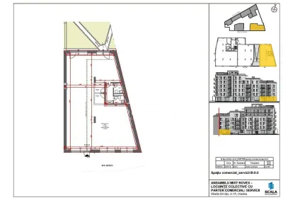 Antony Estate | Spatiu comercial central in ansamblul Scala Cetate - B-0-3 - Oradea - Oradea