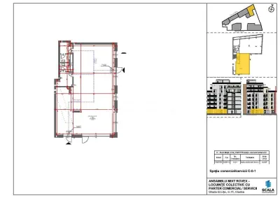 Antony Estate | Spatiu comercial central in ansamblul Scala Cetate - C-0-1 - Oradea - Oradea