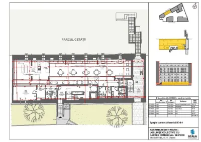 Antony Estate | Spatiu comercial central in ansamblul Scala Cetate - E-1-1 - Oradea - Oradea