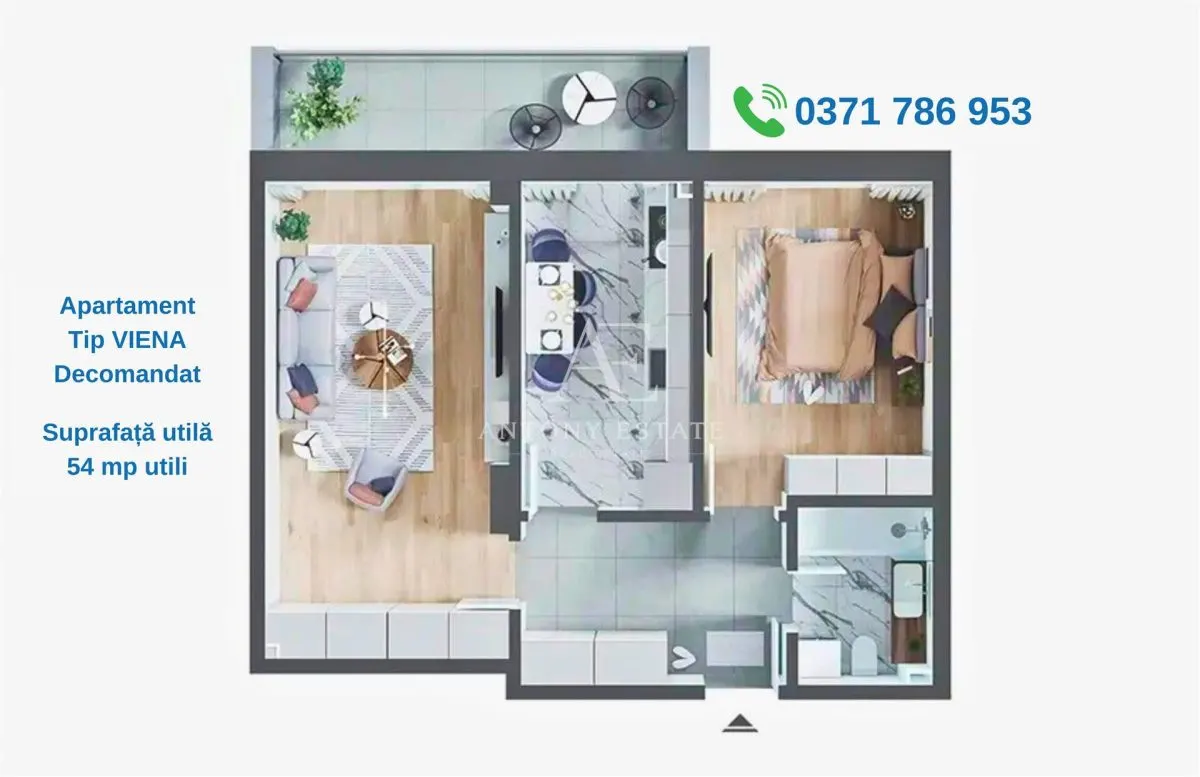Antony Estate | Apartamente NOI 0% Comision - Nufarul - foto 4