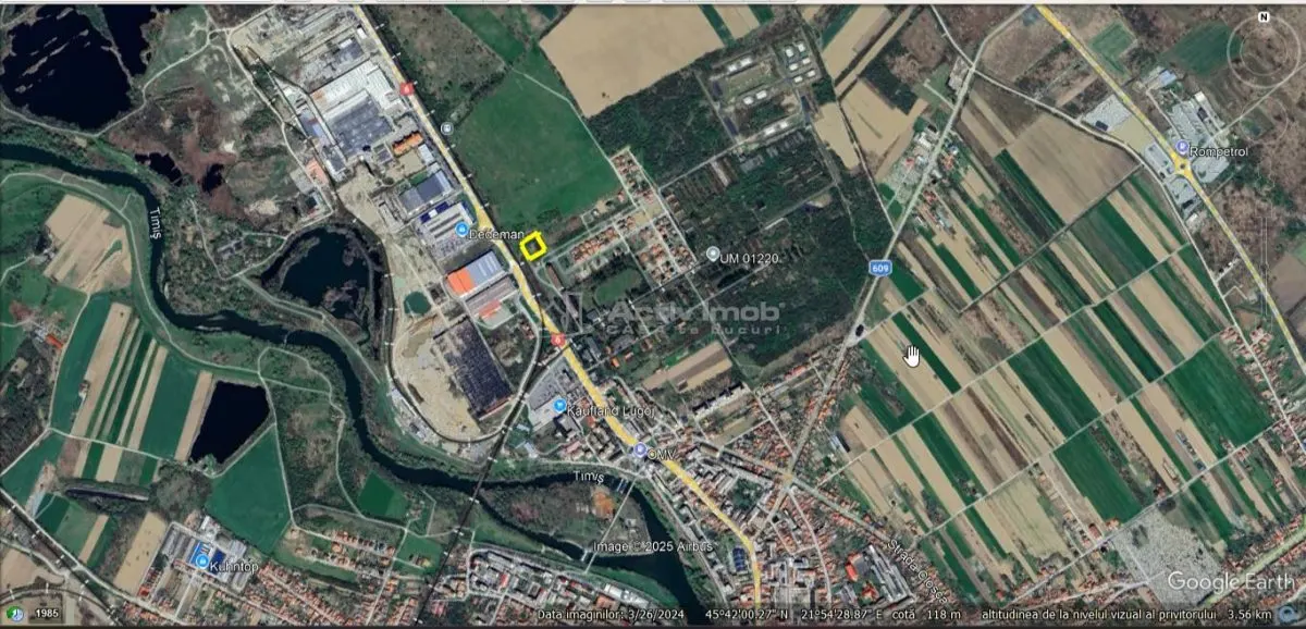 Lugoj, Teren Intravilan cu PUZ Aprobat   2.385 Mp. - foto 4