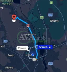 Teren intravilan 1250 mp, zona Hemeiuș - Bacau