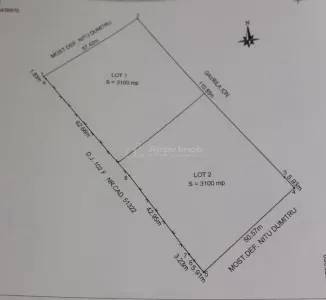 teren intravilan 6200 mp, deschidere de 116 m, Balesti- Vrancea - Balesti