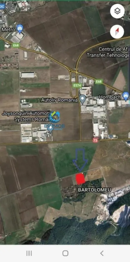 Vanzare Teren intravilan Str. Cucului, zona Bartolomeu 18600 mp - foto 1