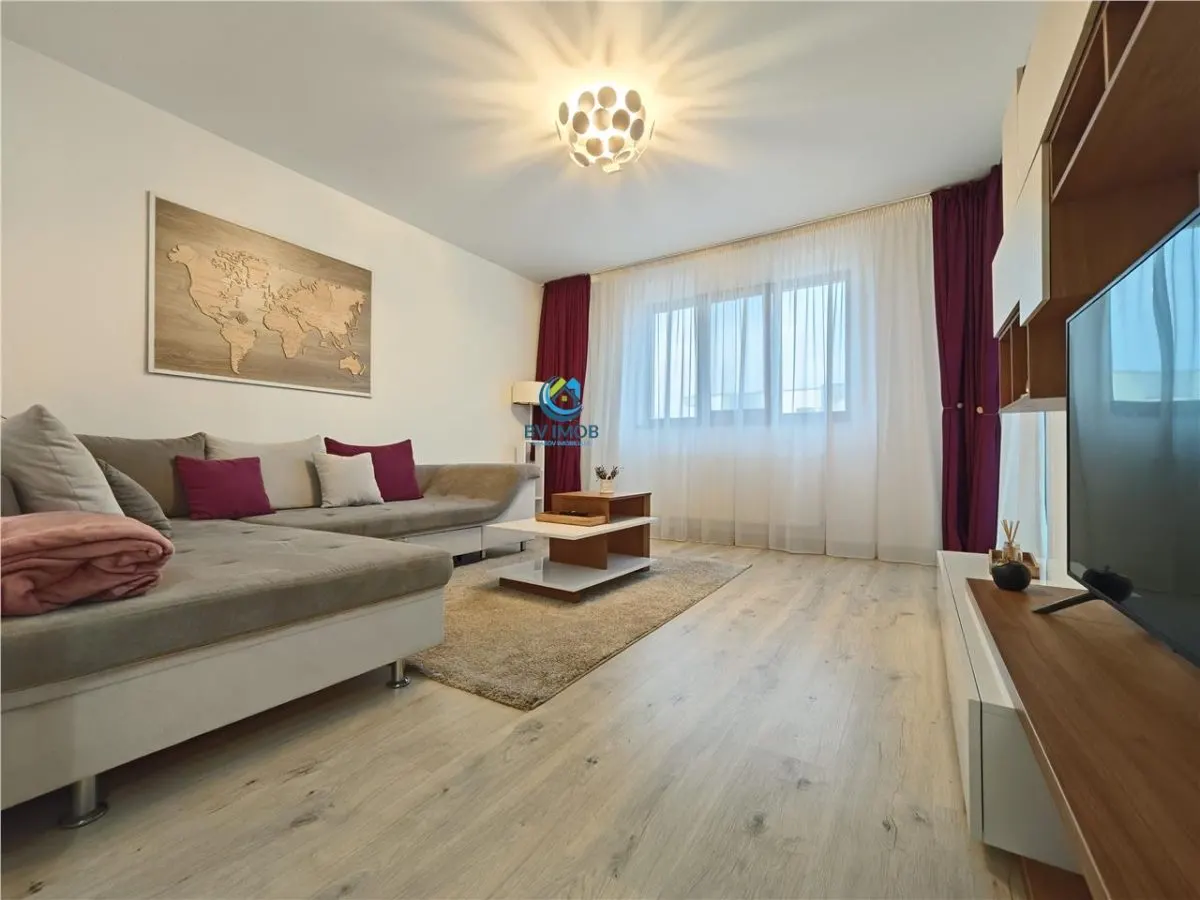 Inchiriere apartament 3 camere, Ghimbav, bloc nou, mob/utilat - foto 3