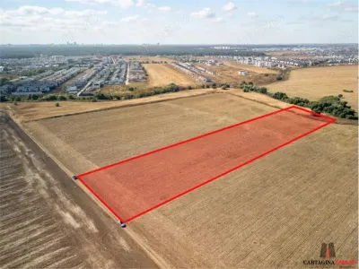 Teren dezvoltare Tunari - 16.500mp / fs 59ml / Orientului - Tunari