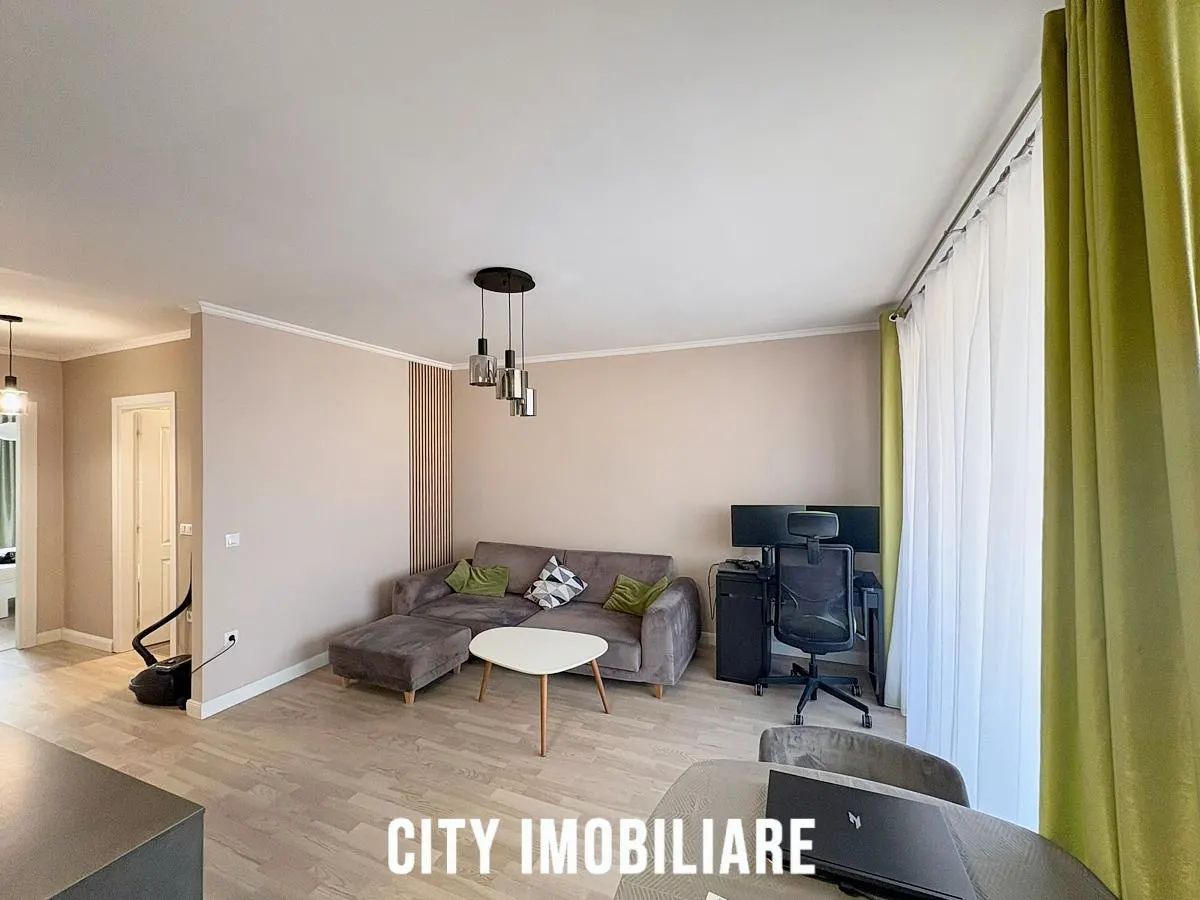 Apartament 2 camere, bloc nou, mobilat, utilat, Andrei Mureșanu. - foto 4