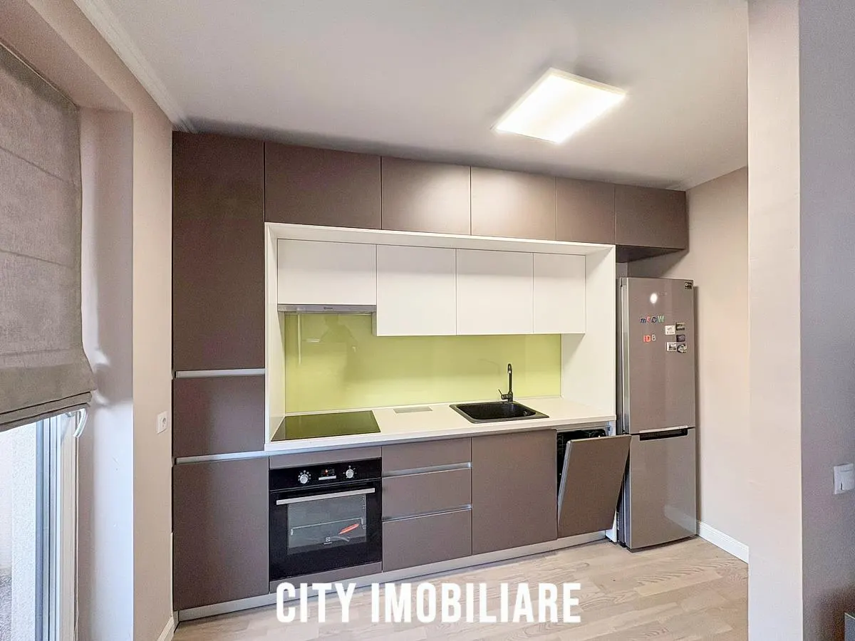 Apartament 2 camere, bloc nou, mobilat, utilat, Andrei Mureșanu. - foto 5