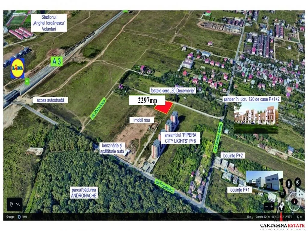 Teren dezvoltare 2297mp - Pipera / Popasului - foto 1