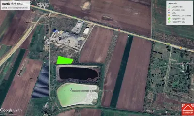 Teren intravilan pentru hala, cu acces din DN7, Vladimirescu - Vladimirescu