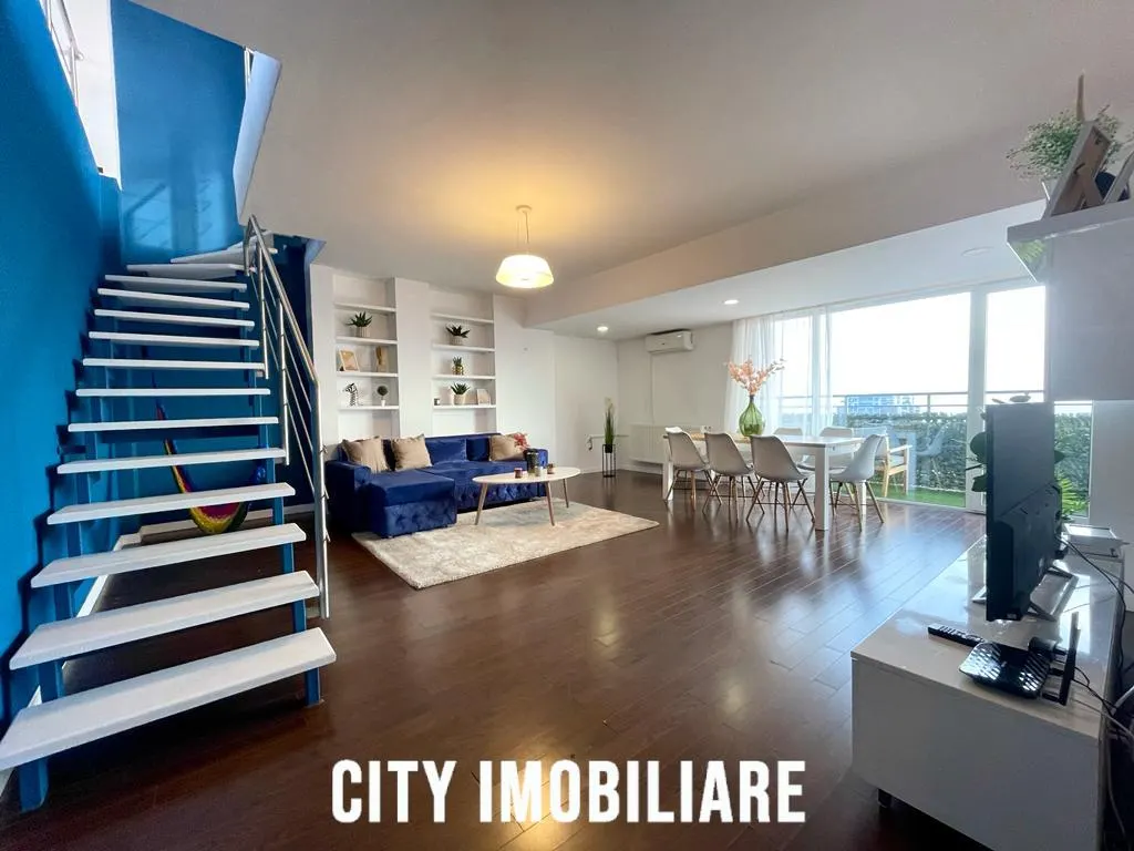 Penthouse 5 camere, S- 160 mp, mobilat, utilat, Buna Ziua. - foto 4