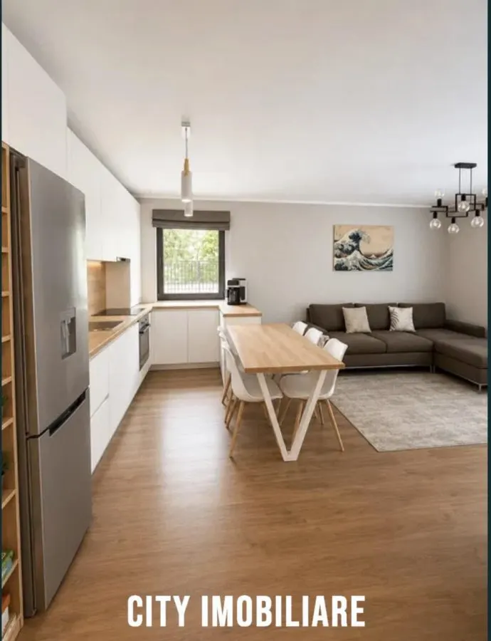 Apartament 3 camere, bloc nou, mobilat, utilat, Europa ansamblul Luminia. - foto 3