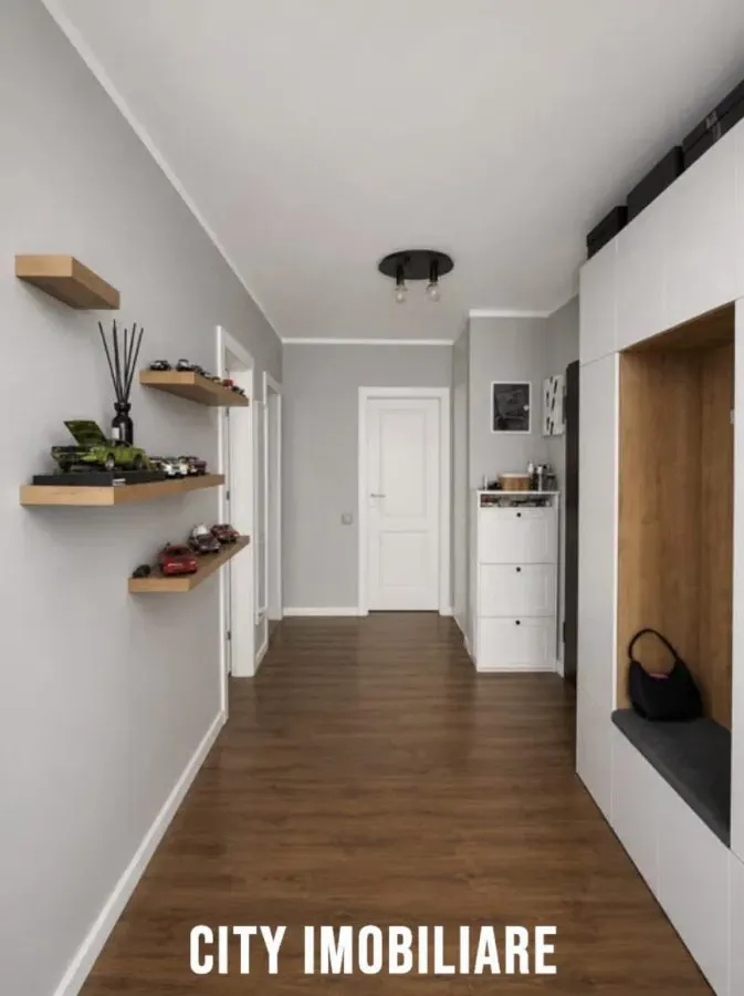 Apartament 3 camere, bloc nou, mobilat, utilat, Europa ansamblul Luminia. - foto 7