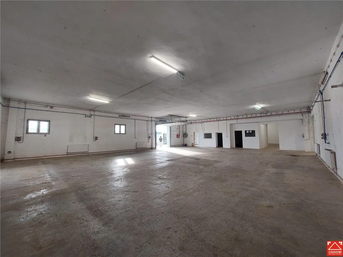 Hala cu rampa din beton, 410 mp sau 860 mp de inchiriat - foto 2