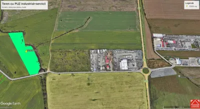 OPORTUNITATE DE INVESTITIE! Teren cu PUZ, zona industriala Micalaca - Arad