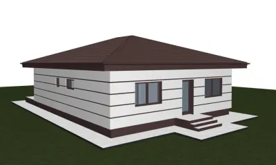 Casa plan parter constructie 2006 - foto 2