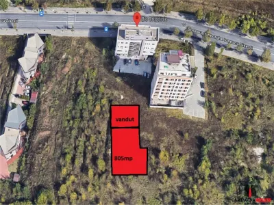 Teren intravilan 805mp / Sisesti / Bio Ortoclinic - foto 1